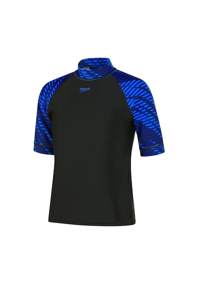 Speedo Endurance 10 Güneşten Koruyucu Erkek Çocuk Üst Siyah