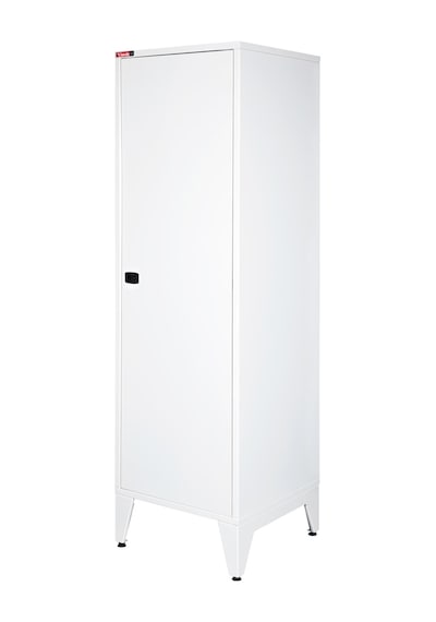 Lande - Ziglat 1550 - Metal Dolap - Metal Kapılı - Mat Beyaz. Beyaz
