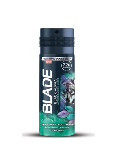 Hero Selection Black Alpha Deodorant, 150 Ml