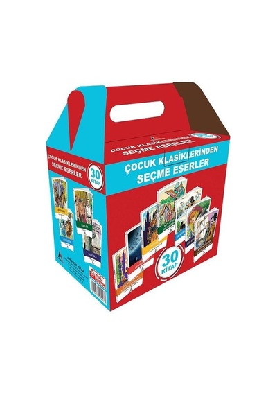 Çocuk Klasiklerinden Seçme Eserler Seti 30 Kitap- Aperatif Kitap