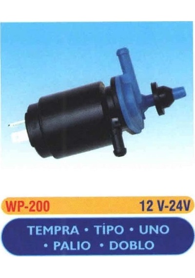EMA-MFK WP200 Su Fıskiye Motoru Palio Doblo Tempra Sx Tipo Uno Marea Çıft Çıkıs