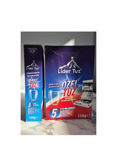 Bulaşık Makine Tuzu 2x 1.5 Kg %100 Yerli