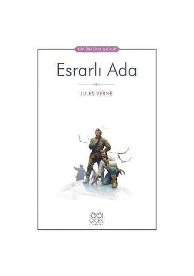 Esrarlı Ada-1001 Çiçek Çocuk Klasikleri - Jules Verne - 1001 Çiçek