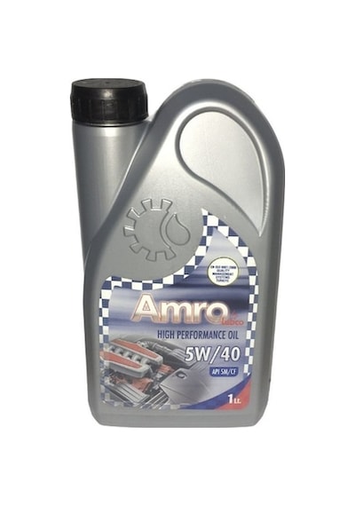 Amro 5W-40 Tam Sentetik Motor Yağı 1 L