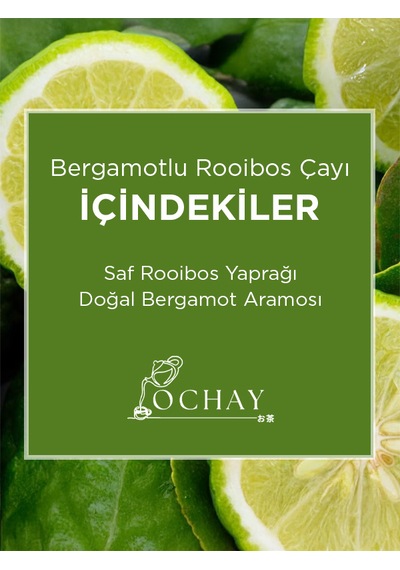 Bergamutlu Rooibos Çayı 50 Gram