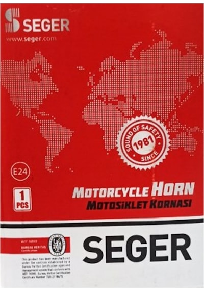 Seger Motosiklet Kornası 25M Mini Korna Yüksek Ses (397287675)