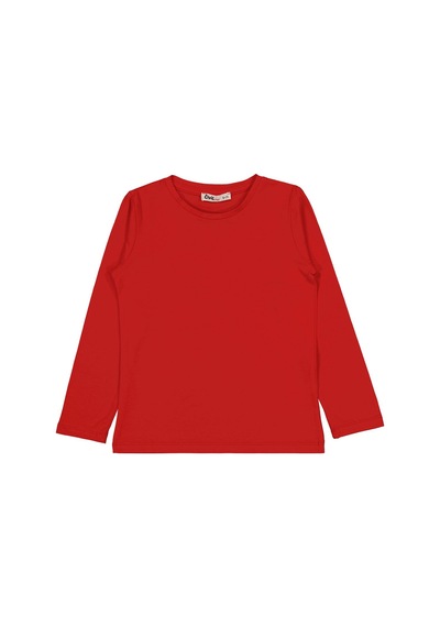 Civil Girls Basic 6-9 Yaş Sweatshirt - Kırmızı