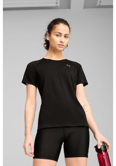 Puma W Run Velocıty Tee Trı-b Siyah Kadın Kısa Kol T-shirt SIYAH