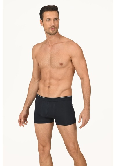 NBB Erkek Lacivert Penye Boxer