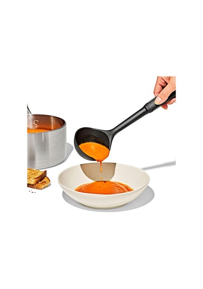 Oxo International 1190800 Good Grips Kepçe, Siyah Naylon - Miktar 6