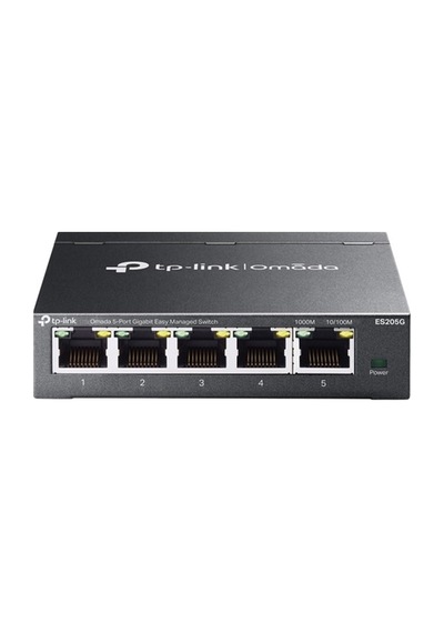 Tp-lınk Omada Es205g 5 Port Gıgabıt Yonetilebilir Metal Kasa Swıtch Bzs01