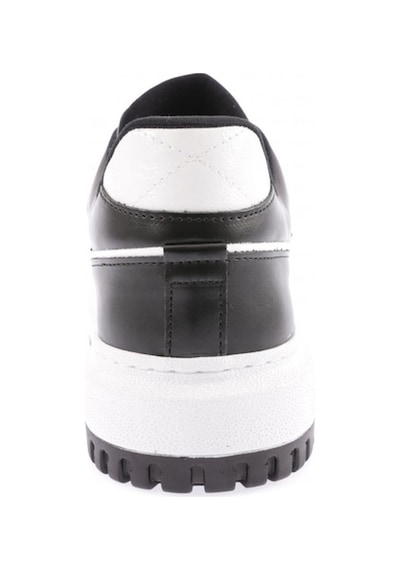Dgn 020-22k Kadin Kalin Taban Bağcikli Dikiş Detayli Sneakers Ayakkabi 020-2252-R12593 Siyah - Beyaz Dgn 020-22k Kadin Kalin Taban Bağcikli Dikiş Detayli Sneakers Ayakkabi 020-2252-R12593 Siyah - Beyaz