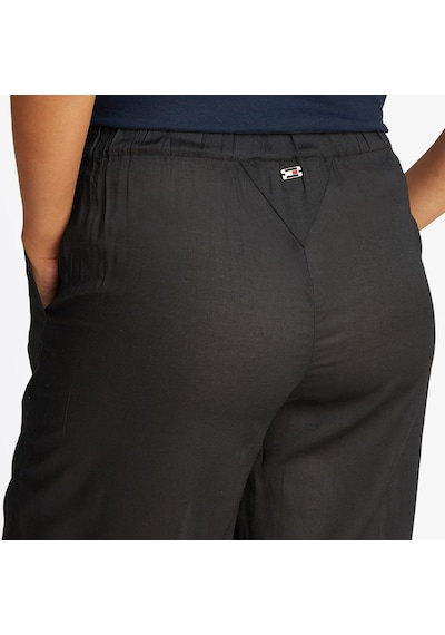 Tommy Hilfiger Long Kadın Siyah Modal Karışımlı Pantolondüzuw0uw05955
