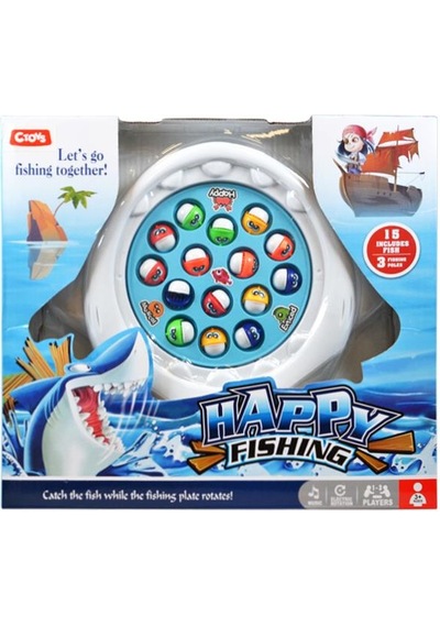 Ctoys Neşeli Balıklar Sesli Ve Hareketli Balık Tutma Oyunu 9989