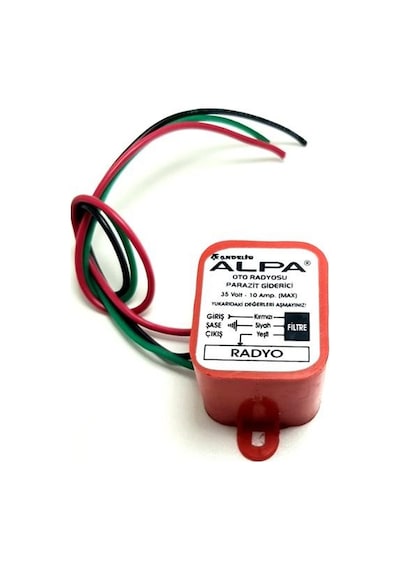 Alpa Oto Teyp-radyo Parazit  12v-24v