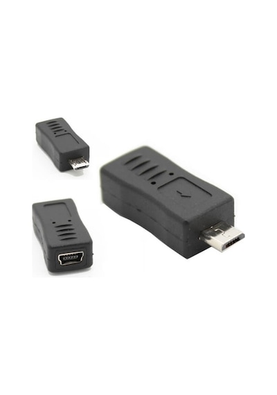 Mini 5 Pin Dişi Usb To Micro Usb Çevirici - Mini Usb To Micro Usb