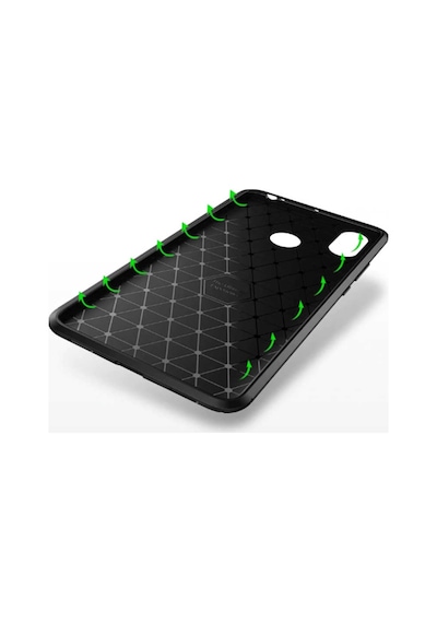 Xiaomi Mi Max 3 Kilif Karbon Silikon Case 389460787