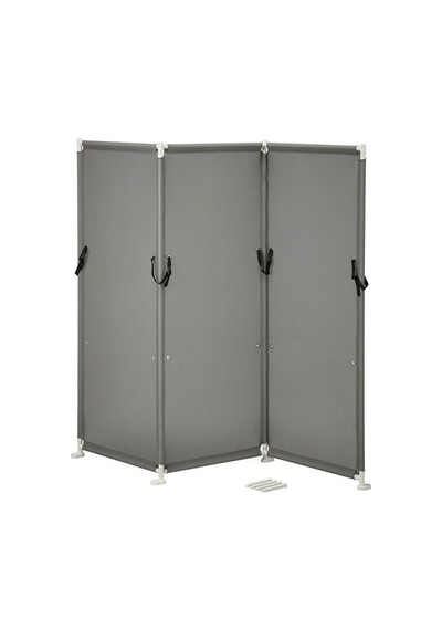 Ikea Ytterskär Paravan, Gri, 185x150 Cm