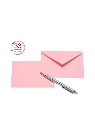 American Greetings Zarflı Boş Kartlar, Kalp Mektup Kağıdı, 200 Adet