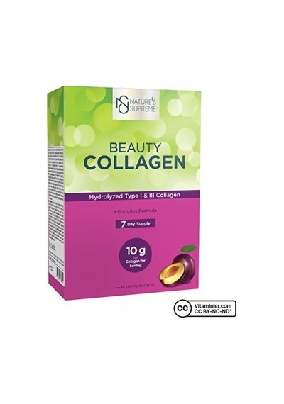 Beauty Collagen Powder 7 Saşe Erik Renkli
