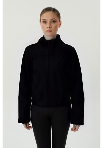 Exuma Kadın Siyah Softshell Mont 2421192 Siyah