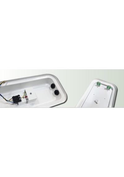 Zone 2x18w. Floresan/ 2x9w. Led Tube Beyaz Işık