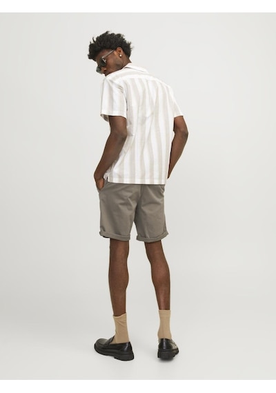 Jack & Jones Jpstbowıe Chino Şort 12165604 Açık Kahverengi
