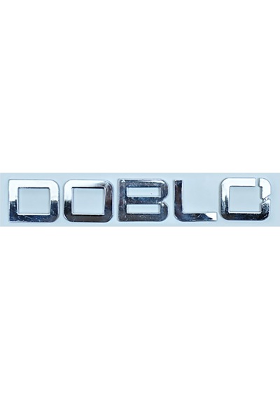 Fiat Doblo Bagaj Yazi 2010 Ve Üzeri Parçali Krom 504598188