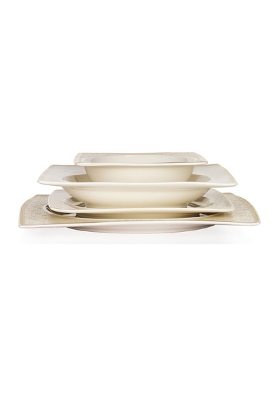 Schafer Glamor Regal Yemek Takımı-60 Parça-gold