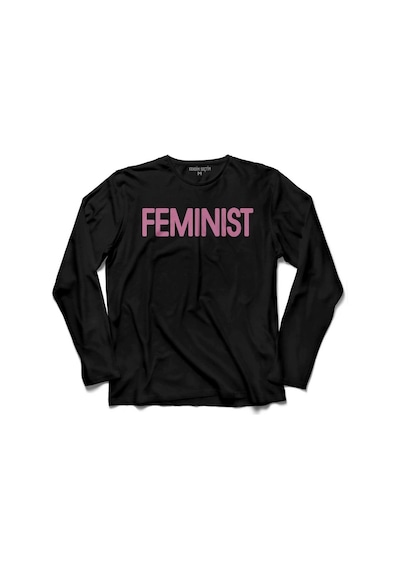 Femınıst Af Güçlü Kadın Feminizm Uzun Kollu Tişört (512972434)