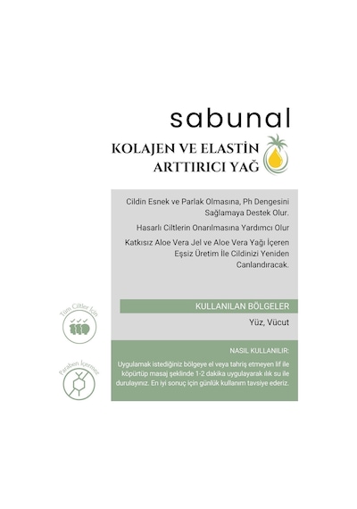 Sabunal Aloe Vera Sabunu - Nemlendirici ve Yatıştırıcı Bitkisel Sabun 100 G