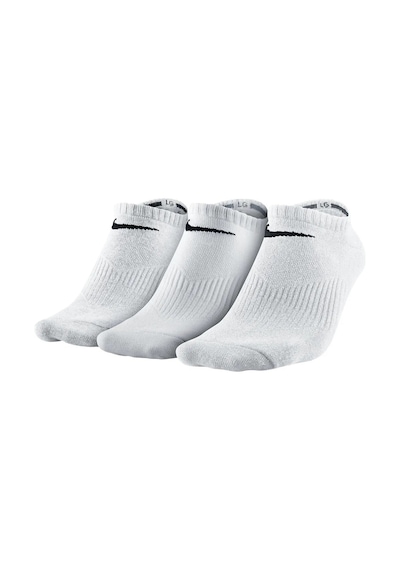 Nike Performance Lightweight No Show 3'lü Pamuklu Soket Çorap Beyaz