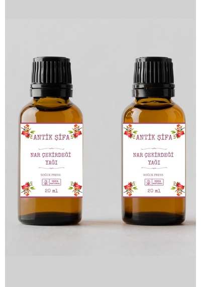 %100 Saf Nar Çekirdeği Yağı - 2 X 20 Ml 20 ML