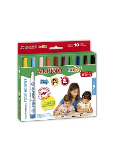 Alpino Baby Keçeli Boya Kalemi 10'lu