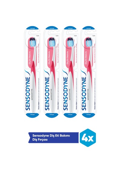 Sensodyne Diş Eti Bakımı Yumuşak Diş Fırçası X4