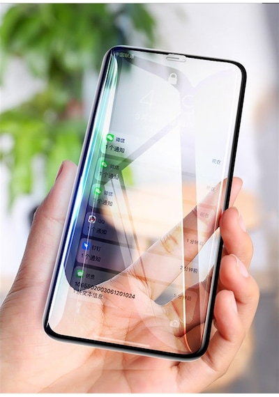 Joyroom Jm222 Apple Uyumlu iPhone 6 Tam Kaplayan Temperli Erkan Koruyucu Siyah