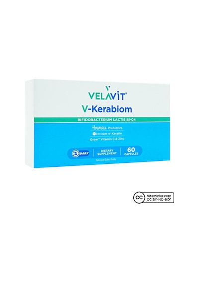 Velavit V-kerabiome Keratin 60 Kapsül