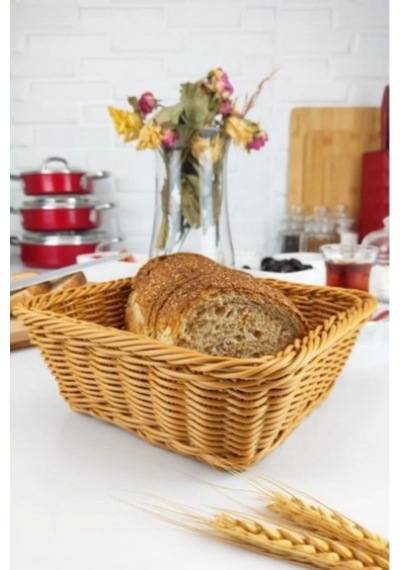 Cooker Yk1448 Ekmek Sepeti 19 Cm Kahverengi