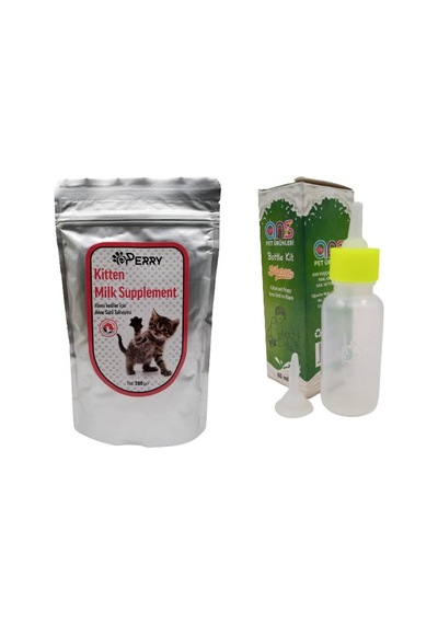Perry Yavru Kedi Süt Tozu + 60 ml Biberon