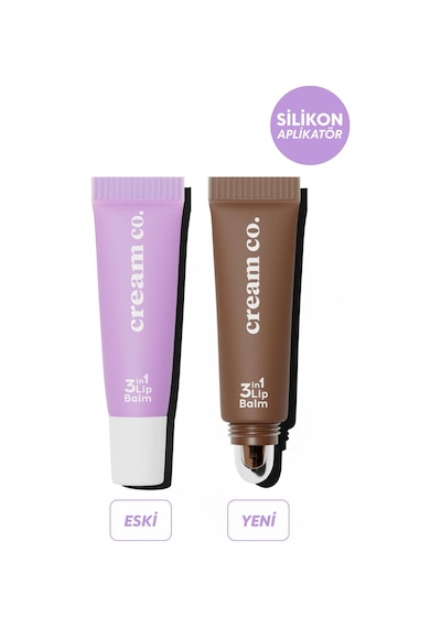 Cream Co. Onarıcı Besleyici Nemlendirici Dudak Bakımı 3in1 Lip Balm Mocha