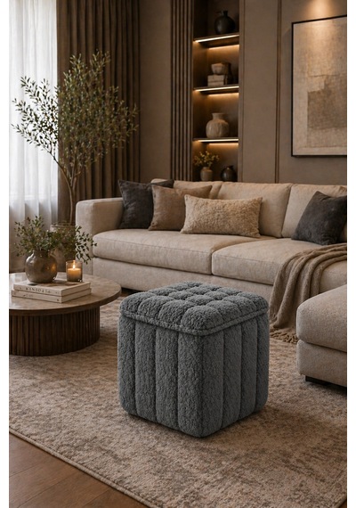 Yeni Sezon İthal Bouclé Kumaş İle Üretilmiş, Yumuşak Dokusu Ve Modern Tasarımıyla Yaşam Alanlarınıza Lüks Ve Konfor Katan Premium Puf. Gri - 872051172 Gri Yeni Sezon İthal Bouclé Kumaş İle Üretilmiş, Yumuşak Dokusu Ve Modern Tasarımıyla Yaşam Alanlarınıza Lüks Ve Konfor Katan Premium Puf. Gri - 872051172 Gri