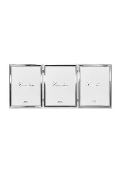 Frames 510780t Üçlü Resim Çerçevesi, Gümüş Kaplama, 20,3 X 25,4 Cm