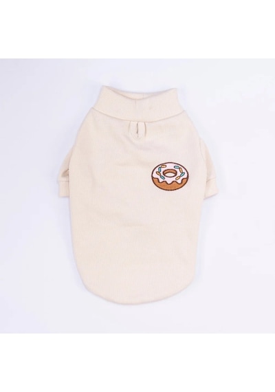 Pawstar 26749 Ekru Donut Vienna Rib Kaşkorse Sweatshirt-21650