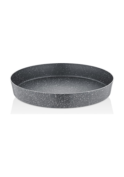 Polo Shef Granit Fırın Tepsisi 32 CM -Gri