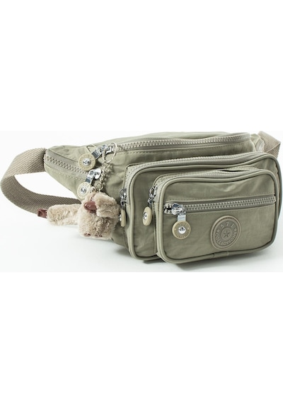 571 Collections Unisex Çok Cepli, Su Geçirmez, Çapraz Askılı Bel Çantası Freebag Vizon Model: 571-7j