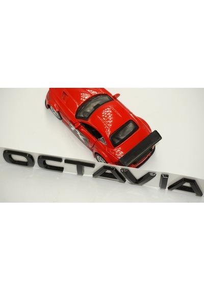 Dk Tuning Skoda Octavıa 4 Bagaj Parlak Siyah Abs 3m 3d Yazı Logo