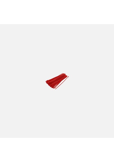 Tek-iş Kablo Bağı 200x2,5mm 100 Adet Kırmızı 4'li Avantaj Paketi Mıchu