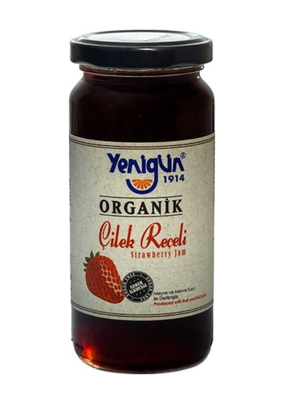 Yenigün Organik Çilek Reçeli 290 G