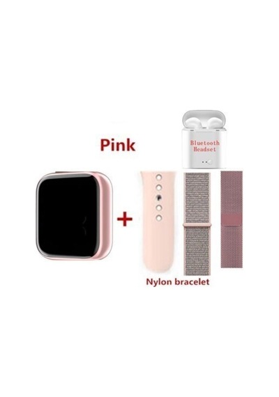 Akıllı Saat 99 Smartwatch + Kulaklık Dokunmatik Türkçe Menü Arama Cevaplama Kablosuz Şarj