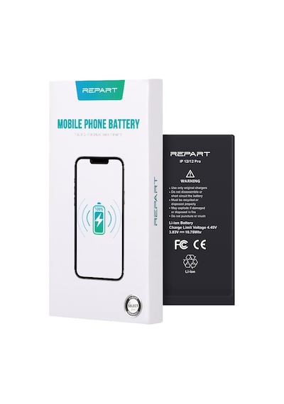 İphone 12/12 Pro Uyumlu Güçlendirilmiş Yüksek Kapasite Batarya - 3250 Mah